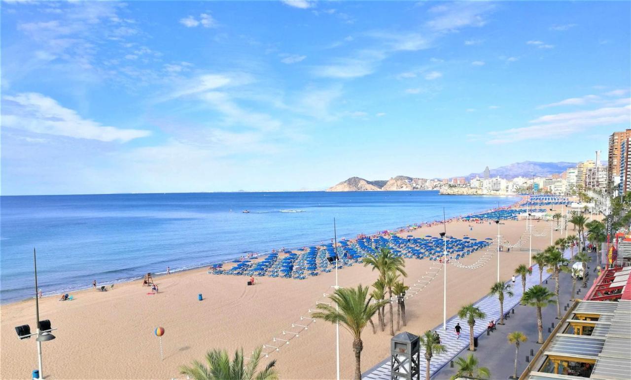 בנידורם Primera Linea De Playa Frente Al Mar מראה חיצוני תמונה