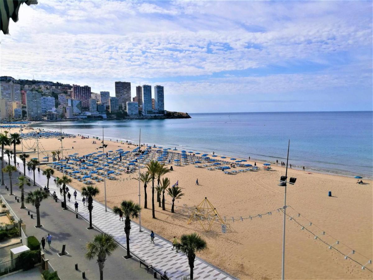 בנידורם Primera Linea De Playa Frente Al Mar מראה חיצוני תמונה